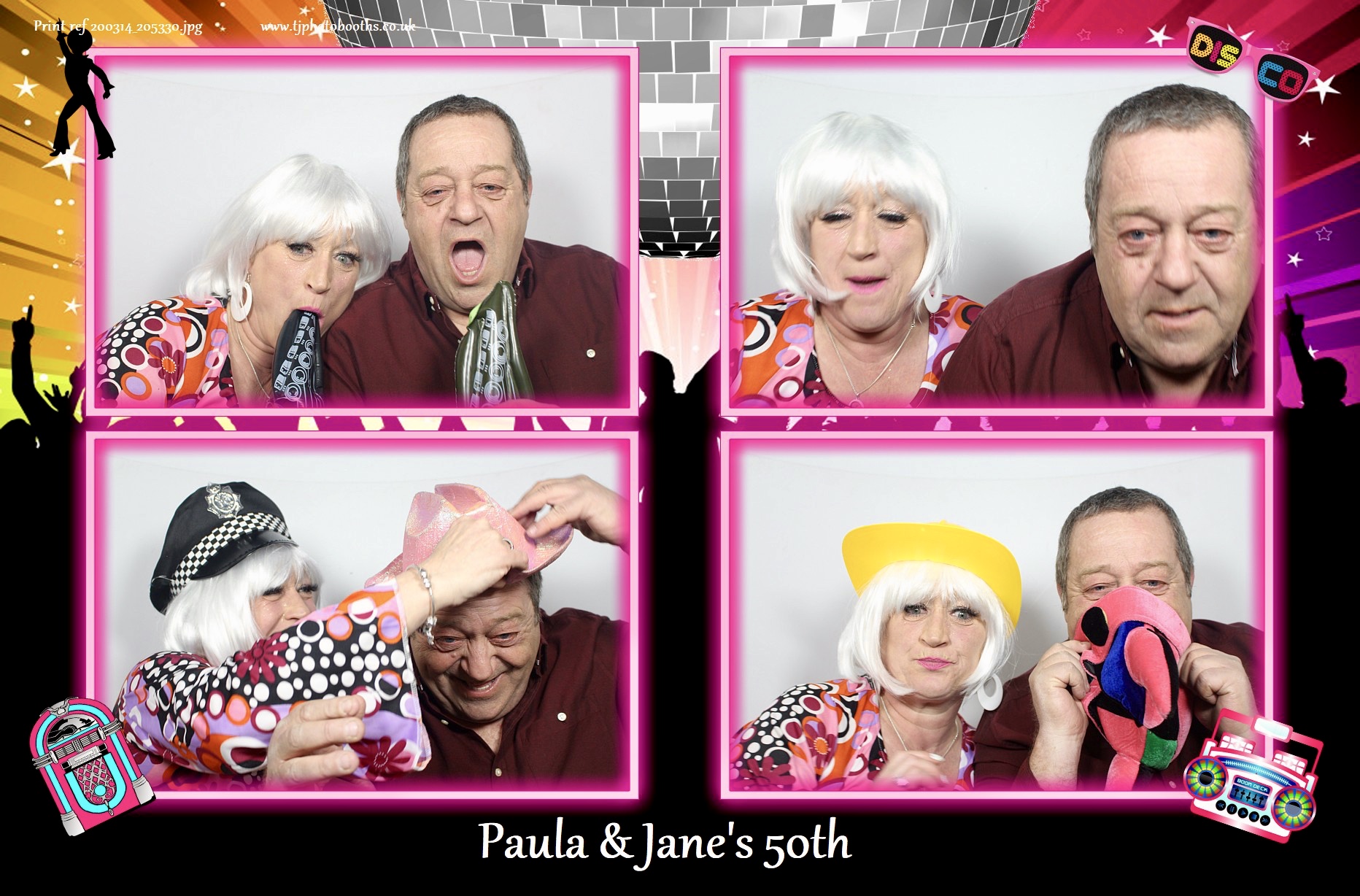 Paula & Jane's 50th | View more photos from the event at gallery.tjphotobooths.co.uk/u/TJPhotobooths/Paula-Janes-50th